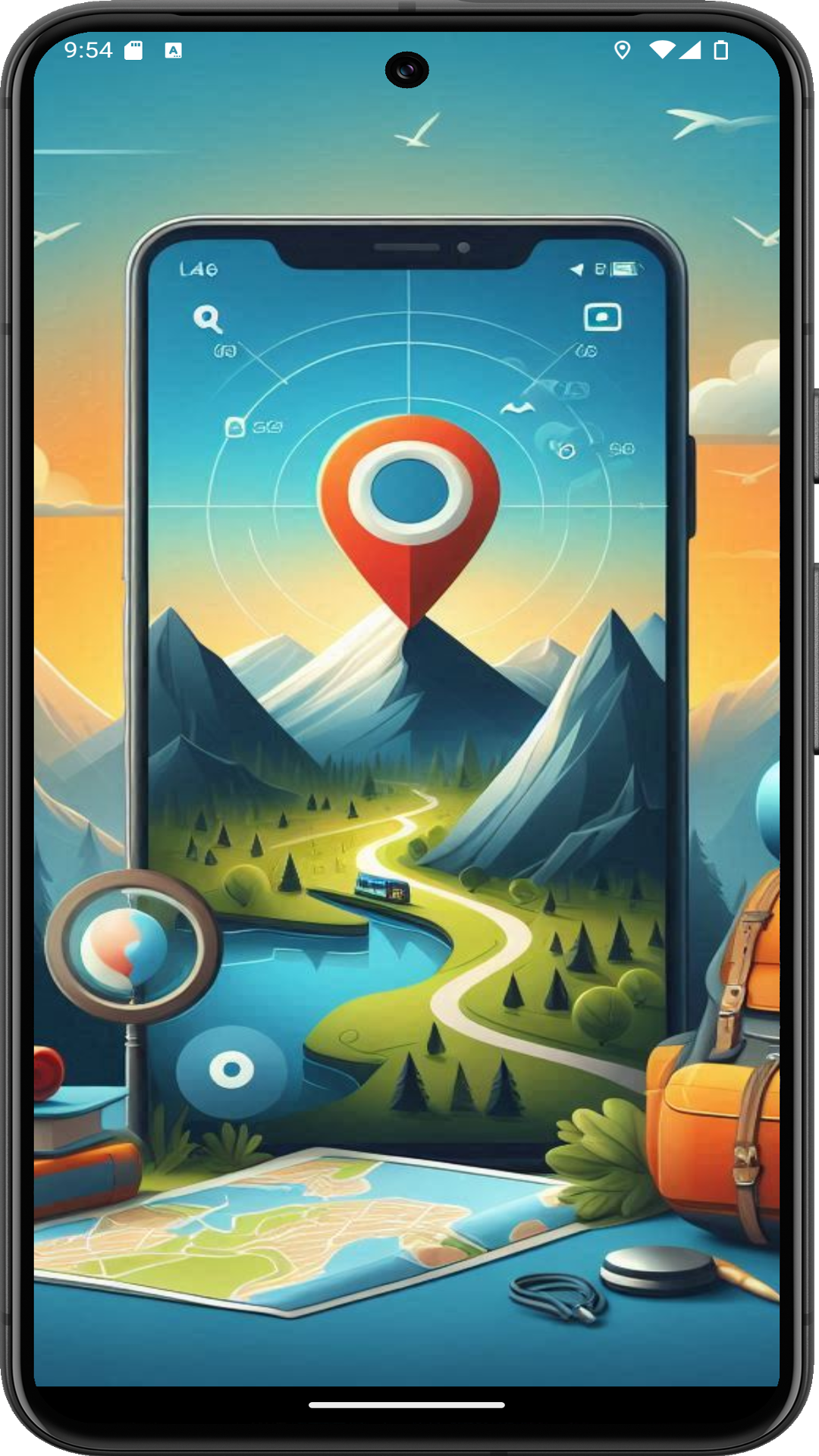Map Tracker Yürüyüş Aktivitesi Uygulaması