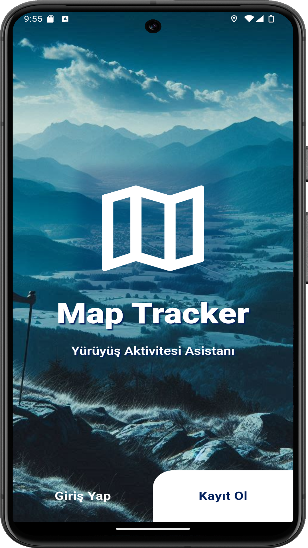 Map Tracker Yürüyüş Aktivitesi Uygulaması
